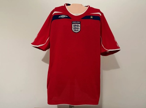 KOSZULKA Anglia (reprezentacja) 2008 away Umbro XS