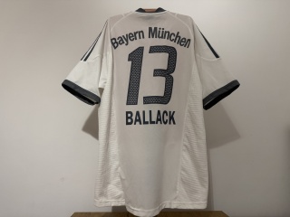 KOSZULKA Bayern Monachium (Niemcy) 2002/04 away #13 Ballack Adidas S