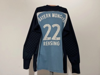 KOSZULKA Bayern Monachium (Niemcy) 2007/08 GK #22 Rensing Adidas 164