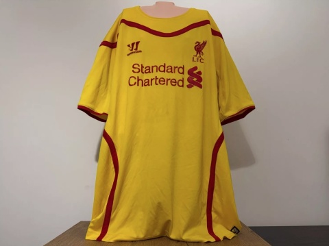 KOSZULKA FC Liverpool (Anglia) 2014/15 away Warrior XXL