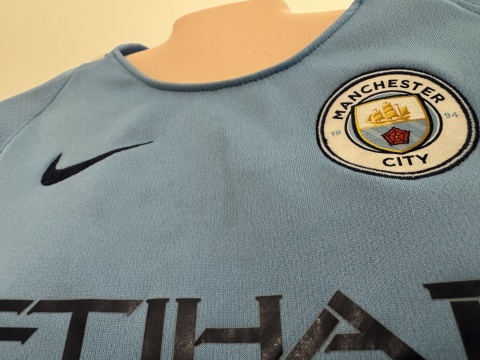 KOSZULKA Manchester City (Anglia) 2017/18 home Nike 98