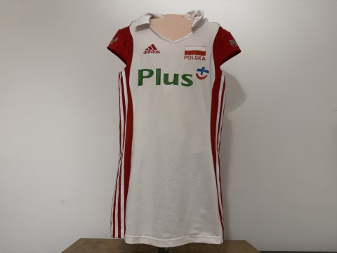 KOSZULKA Polska (reprezentacja) 2010 kobiety Adidas 38 (siatkówka)
