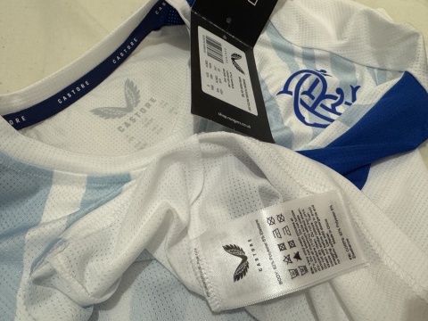 KOSZULKA Rangers FC (Szkocja) 2023/24 pre-match Castore 128 NOWA