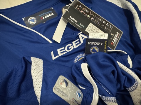 KOSZULKA Bośnia i Hercegowina (reprezentacja) 2012 home Legea XL NOWA