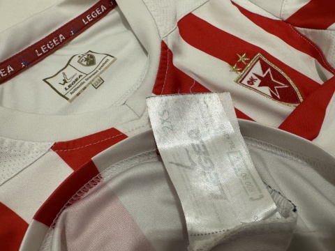 KOSZULKA Crvena Zvezda Belgrad (Serbia) 2012/13 home Legea 146