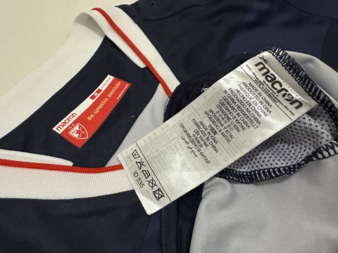 KOSZULKA Crvena Zvezda Belgrad (Serbia) 2017/18 away #24 Macron M