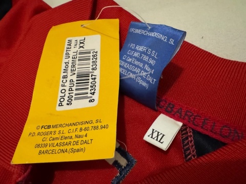 POLO FC Barcelona (Hiszpania) Roger's XXL