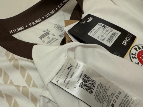 KOSZULKA FC St. Pauli (Niemcy) 2024/25 away Puma XS
