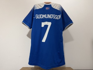 KOSZULKA Islandia (reprezentacja) 2018 home #7 Gudmundsson Errea M