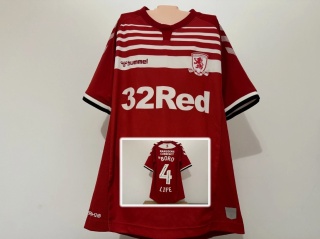 KOSZULKA Middlesbrough FC (Anglia) 2019/20 home #4 Hummel S