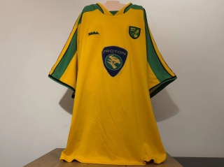 KOSZULKA Norwich City (Anglia) 2003/04 home Xara XL