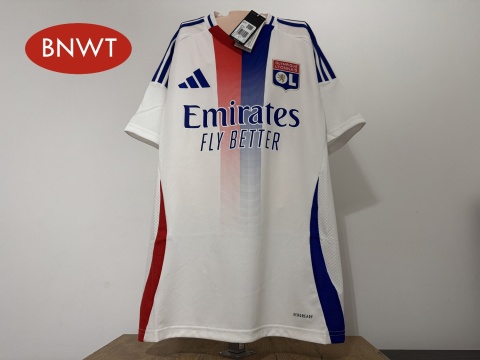 KOSZULKA Olympique Lyon (Francja) 2024/25 home Adidas M NOWA