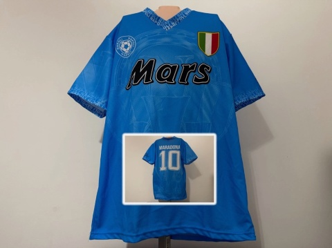 KOSZULKA SSC Napoli (Włochy) #10 Maradona S