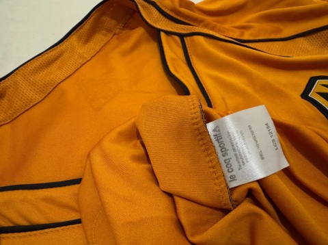 KOSZULKA Wolverhampton Wanderers (Anglia) 06/08 home Le Coq Sportif XL