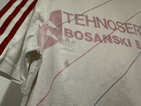 KOSZULKA Bosanski Brod (Bośnia i Hercegowina) 90s Adidas M