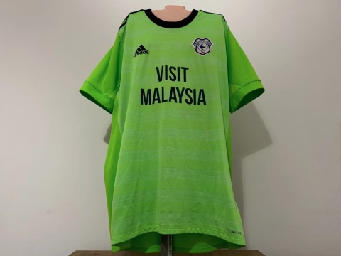 KOSZULKA Cardiff City (Anglia) 2017/18 away Adidas M