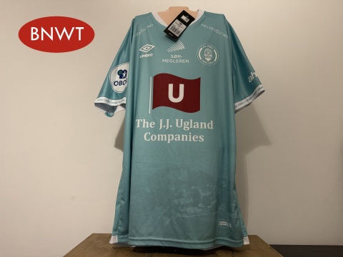 KOSZULKA FK Jerv (Norwegia) 2021 away Umbro L NOWA