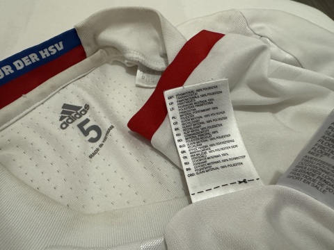 KOSZULKA Hamburger SV (Niemcy) 2016/17 home Adidas S player issue