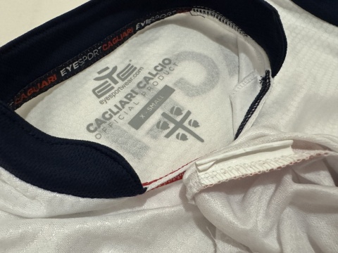 KOSZULKA Cagliari Calcio (Włochy) 2022/23 pre-match EYE XS