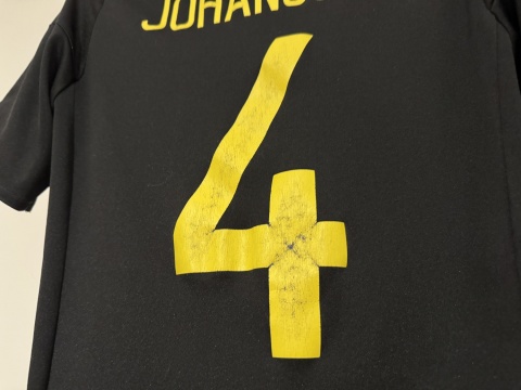 KOSZULKA AIK Solna (Szwecja) 2016/17 home #4 Johansson Adidas 140