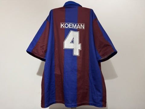 KOSZULKA FC Barcelona (Hiszpania) 1988/89 home #4 Koeman S