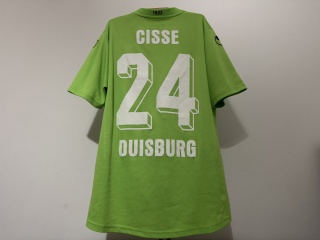 KOSZULKA MSV Duisburg (Niemcy) 2016/17 #24 Cisse Uhlsport M