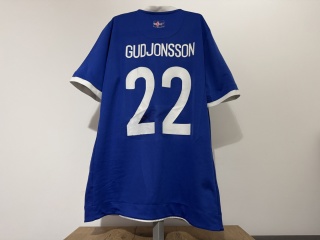 KOSZULKA Islandia (reprezentacja) 2016 home #22 Gudjonsson Errea L