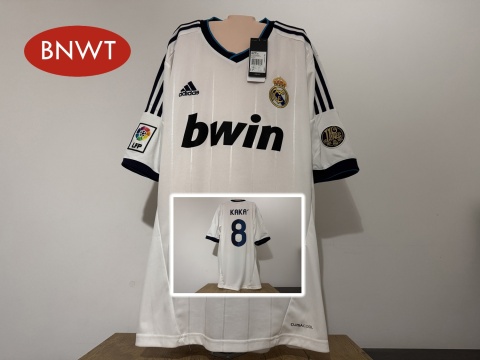 KOSZULKA Real Madryt (Hiszpania) 2012/13 home #8 Kaka Adidas L NOWA