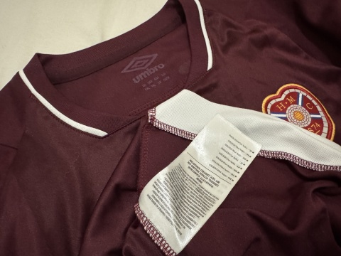 KOSZULKA Hearts FC (Szkocja) 2018/19 home Umbro 158