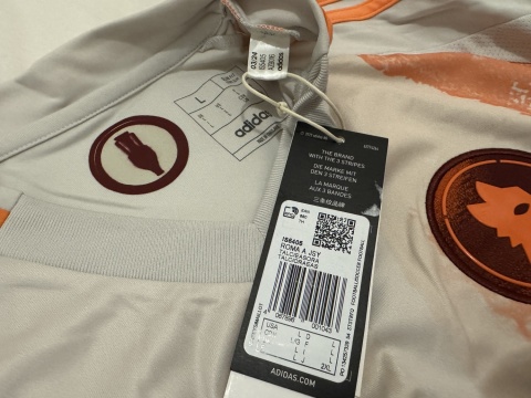 KOSZULKA AS Roma (Włochy) 2024/25 away Adidas L NOWA