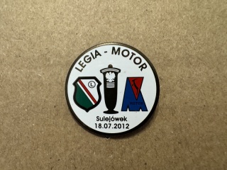 ODZNAKA Legia II Warszawa - Motor Lublin - PP 2012/13