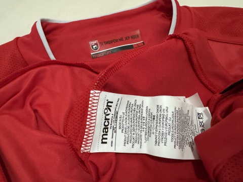 KOSZULKA Albania (reprezentacja) 2016 home Macron L