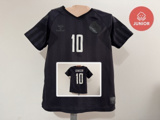 KOSZULKA Dania (reprezentacja) 2022 3rd #10 Eriksen Hummel 140