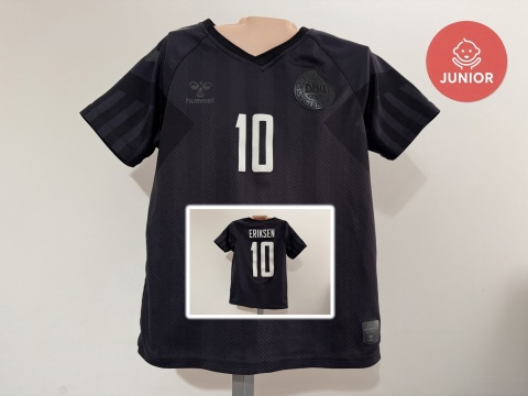 KOSZULKA Dania (reprezentacja) 2022 3rd #10 Eriksen Hummel 140