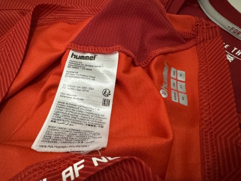 KOSZULKA Dania (reprezentacja) 2018 home #5 Maehle Hummel 164