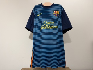 KOSZULKA FC Barcelona (Hiszpania) 2012/13 pre-match Nike S