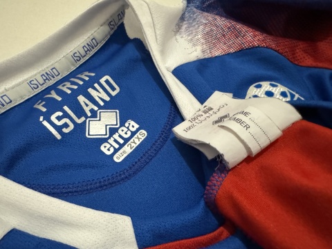 KOSZULKA Islandia (reprezentacja) 2018 home Errea 128