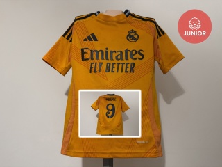 KOSZULKA Real Madryt (Hiszpania) 2024/25 away #9 Mbappe Adidas 140