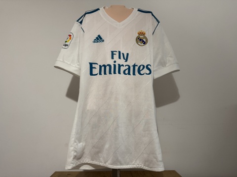 KOSZULKA Real Madryt (Hiszpania) 2017/18 home Adidas S