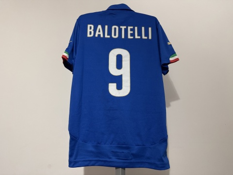 KOSZULKA Włochy (reprezentacja) 2014 home #9 Balotelli Puma 152