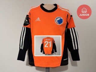 KOSZULKA FC Kopenhaga (Dania) 2012/13 GK #21 Willand Adidas 128