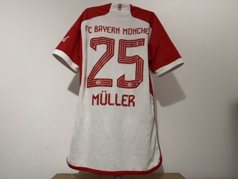 KOSZULKA Bayern Monachium (Niemcy) 2023/24 home #25 Muller Adidas S