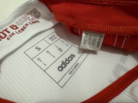 KOSZULKA Bayern Monachium (Niemcy) 2023/24 home #25 Muller Adidas S