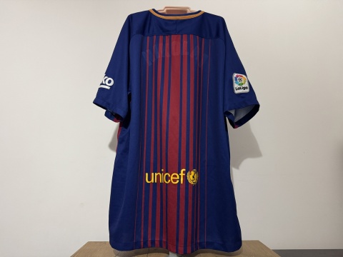 KOSZULKA FC Barcelona (Hiszpania) 2017/18 home Nike XL