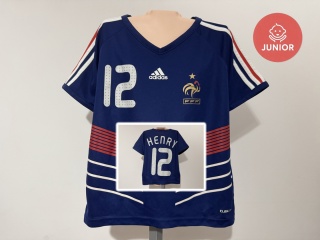 KOSZULKA Francja (reprezentacja) 2010 home #12 Henry Adidas 122
