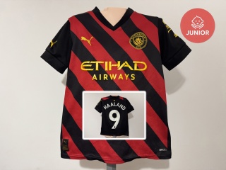 KOSZULKA Manchester City (Anglia) 2022/23 away #9 Haaland Puma 140