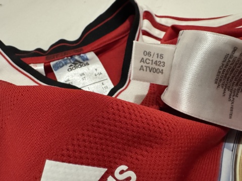 KOSZULKA Manchester United (Anglia) 2015/16 home Adidas 110