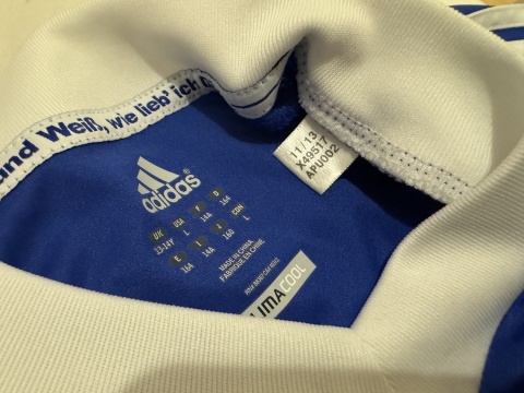 KOSZULKA Schalke 04 Gelsenkirchen (Niemcy) 2013/14 home Adidas 164
