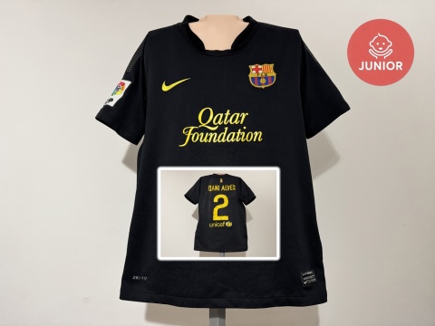 KOSZULKA FC Barcelona (Hiszpania) 2011/12 away #2 Dani Alves Nike 146